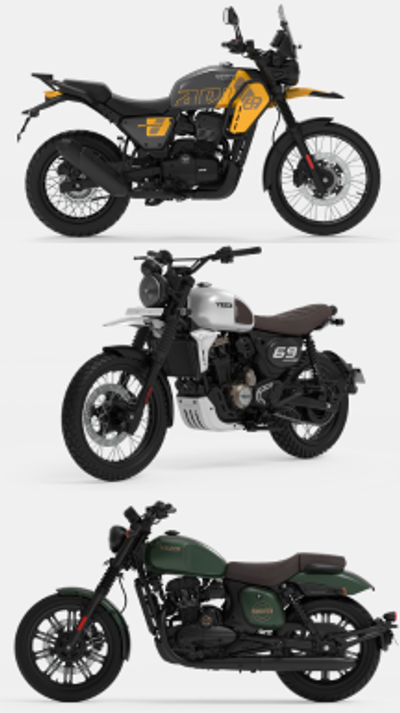 Yezdi Bikes Get New Shades & Adventure gets Tubeless Spoked Wheels: In Images
