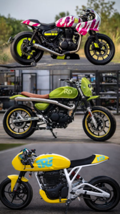 Top 5 Modified Royal Enfield Hunter 350: In Images