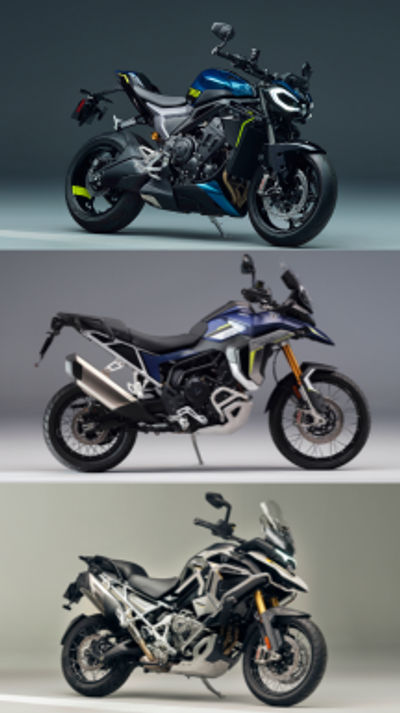 Triumph Big Bikes Unveiled Globally: In Images